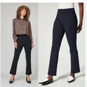 Spanx On-the-Go Kick Flare Pant - Petite S classic navy